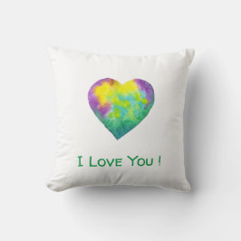 Minimalistische Romantik I Liebe Sie werfen Kissen