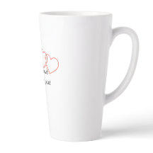 Minimalistische Romantiktasse – Ich wähle dich. Al