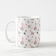 Minimalistische Rosa Tasse