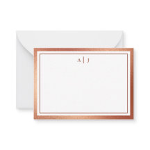 Minimalistische Rose Gold Imitate Fohlen Zwei Gren