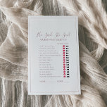 Minimalistische Rose Gold, sagte er, sie sagte Gam Flyer<br><div class="desc">Dieses minimalistische Rose-Gold "sagte er sagte sie"-Spiel ist perfekt für einen einfachen Polterabend. Das moderne romantische Design besticht durch klassische Rose-Gold- und Weißtypografie gepaart mit einer rustikalen und eleganten Kalligraphie mit Vintagem handgeschriebenem Stil. Anpassbar in jeder Farbe. Behalt das Design einfach und elegant, wie es ist, oder personalisiere es durch...</div>