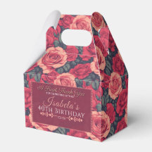 Minimalistische Rosen-Themen-Natur-Inspirierte-Par