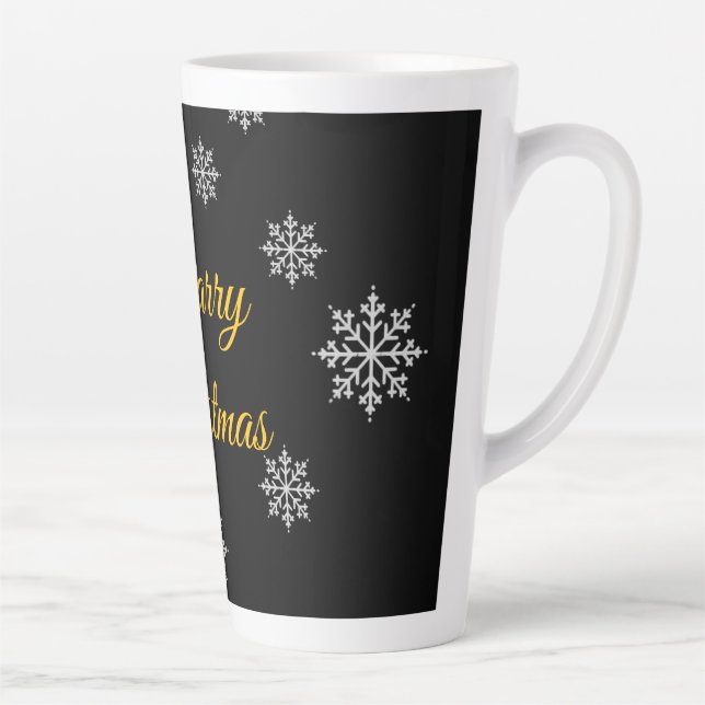 Minimalistische Rustikale Elegante im Winter Milchtasse (Rechts)