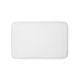 Minimalistische schlichte Farbe Badematte