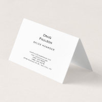 Minimalistische Schlichte Klassik Schwarz & Weiß