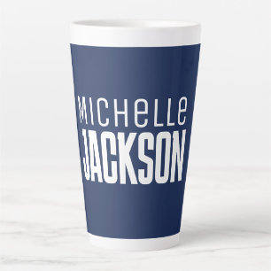 Minimalistische Schlichte Meldung Milchtasse