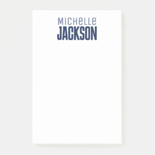 Minimalistische Schlichte Meldung Post-it Klebezettel