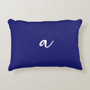 Minimalistische Schlichte Monogram Dekokissen