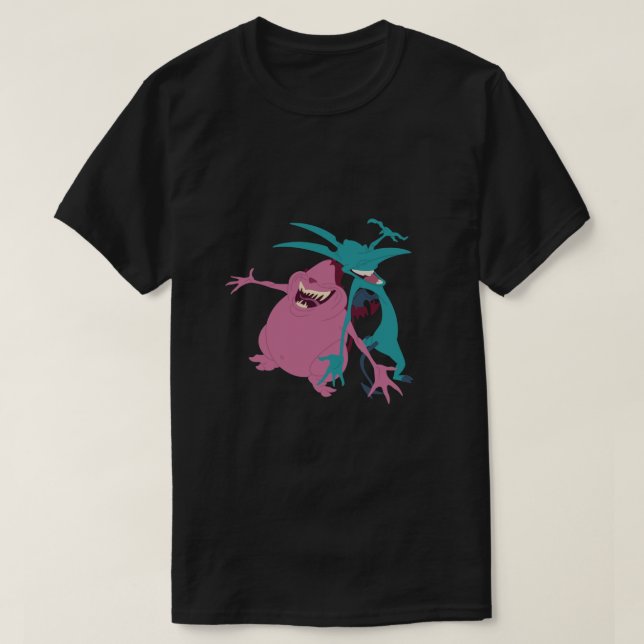 Minimalistische Schmerzen und Panik T-Shirt (Design vorne)