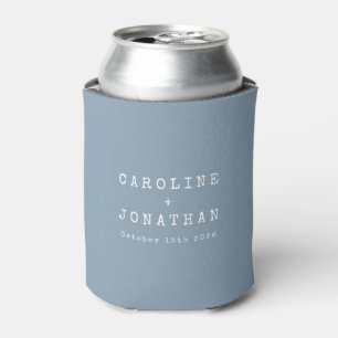 Minimalistische Schreibmaschine Custom Wedding Dus Dosenkühler