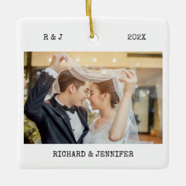 Minimalistische Schreibmaschine | Trendy Newlywed  Keramikornament