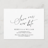 Minimalistische Schrift, Hochzeitseinladung - Aufs