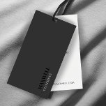 Minimalistische Schwarz-Weiß-Hang-Tags<br><div class="desc">Made for you! *Diese hängenden Tags sind nicht mit Löchern versehen. Die Löcher werden im Kunstwerk simuliert.</div>