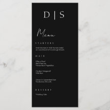 Minimalistische Schwarz-Weiß-Hochzeit