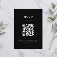 Minimalistische Schwarz-Weiß-Hochzeit