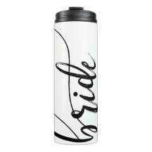Minimalistische Schwarz-weiße Tumbler