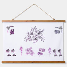 Minimalistische schwarze botanische Linienkunstill