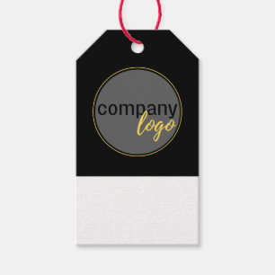 MINIMALISTISCHE SCHWARZE BUSINESS COMPANY LOGO PRI GESCHENKANHÄNGER