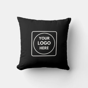 Minimalistische schwarze Wurfkissen   Individuelle Kissen