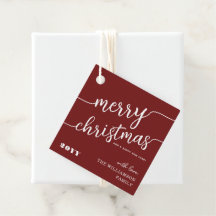 Minimalistische Script Typografie Frohe Weihnachts