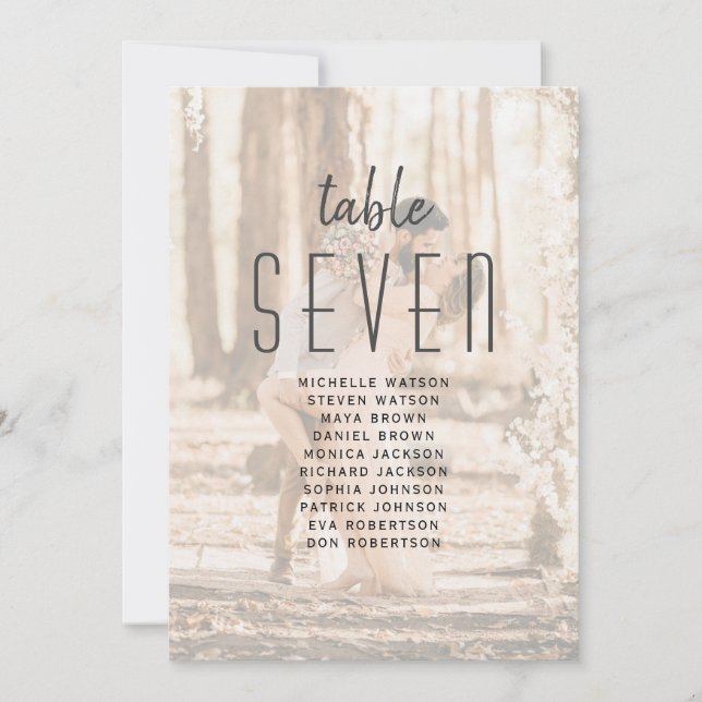 Minimalistische Seekarte für Hochzeiten Foto (Vorderseite)