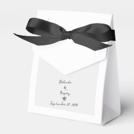 Minimalistische Skripthandschrift Schriftliche Typ Geschenkschachtel