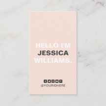 Minimalistische Social Media