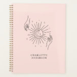 Minimalistische Sonnenmondsterne Planer<br><div class="desc">Minimalistischer Sonnenmondplaner. Editieren Sie Ihr Produkt in wenigen Minuten. Sie können Schriftart/Größe/Farbe und Position mit "weiter personalisieren" ändern.</div>