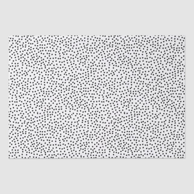 Minimalistische Spots Einfach Moderner Niedlicher  Seidenpapier (Vorderseite)