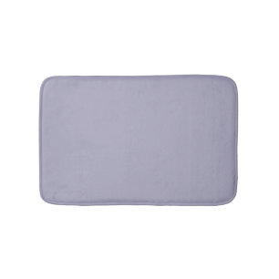 Minimalistische staubige lila solide schlicht eleg badematte