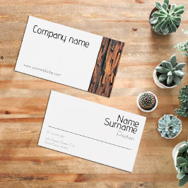 Minimalistische Steinfotografie Visitenkarte