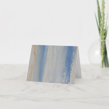 Minimalistische Strandkarte