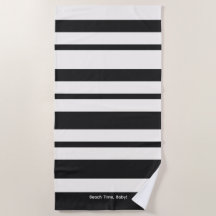 Minimalistische Streifen in Schwarz und Weiß