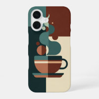 Minimalistische Tasse mit Retro-Dampf