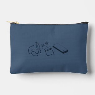 Minimalistische Tech- und Kabel-Organizer-Hülle Zubehörtasche
