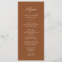 Minimalistische Terra Cotta & White Simple Wedding