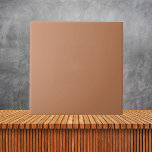 Minimalistische Terracotta solide braun erdig schl Fliese<br><div class="desc">Minimalistische Terracotta solide braun erdig schlicht</div>