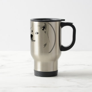 Minimalistische tragbare dogecoin Wasserschüssel Reisebecher