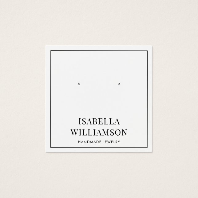 Minimalistische Typografie (Vorderseite)