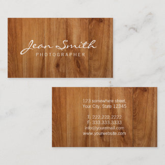 Minimalistische Typografie Elegant Beruflich Visitenkarte