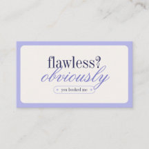 Minimalistische Typografie Makeup Stylist Business