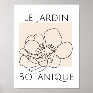 Minimalistische Typografie Poster