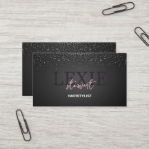 Minimalistische und elegante Hair Stylist Ernennun
