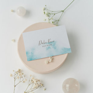 Minimalistische und elegante Visitenkarte