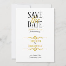Minimalistische und klassische Hochzeit