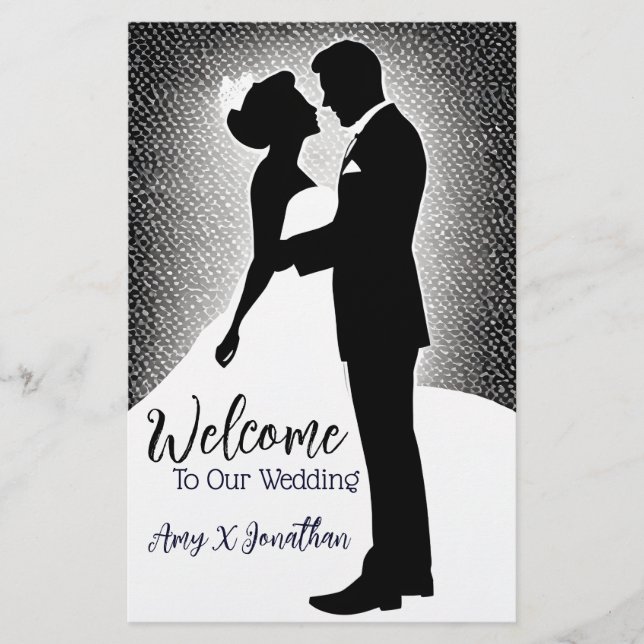 Minimalistische Verlobung für Hochzeiten der Moder Flyer (Vorne)