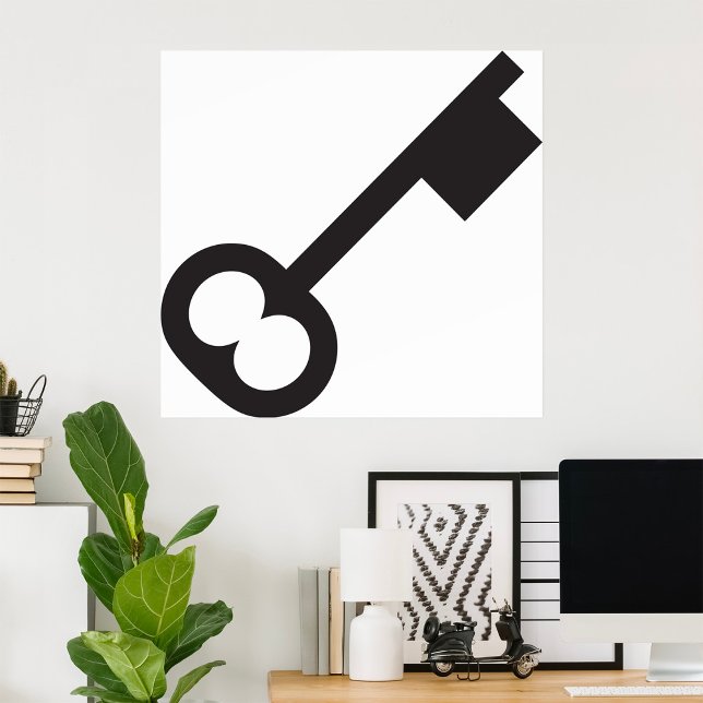 Minimalistische Vintage Silhouette Poster (Von Creator hochgeladen)