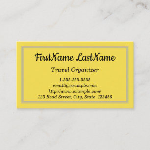 Minimalistische Visitenkarte