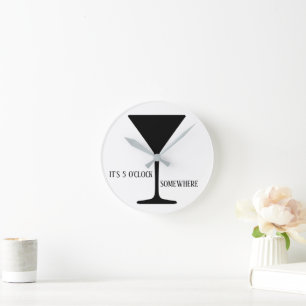 Minimalistische Wall-Uhr Runde Wanduhr
