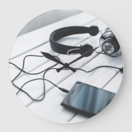 Minimalistische Wand-Uhr Große Wanduhr